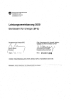 Leistungsvereinbarung UVEK-BFE 2020