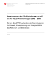 Auswirkungen der CO2-Emissionsvorschriften für neue Personenwagen 2012 – 2018