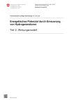 Energetisches Potenzial durch Erneuerung von Hydrogeneratoren