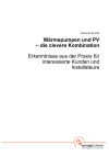 Wärmepumpen und PV – die clevere Kombination