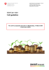 SOUR Call 1-2021: Call Guideline
