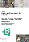 Tagung Bioenergieforschung in der Schweiz