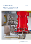 Programm Kleinwasserkraftwerke - Newsletter Nr. 43