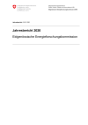 Eidgenössische Energieforschungskommission. Jahresbericht 2020