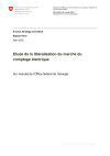 Etude de la libéralisation du marché du comptage électrique