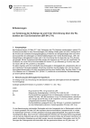 Erläuterungen zur Änderung der Anhänge 4a und 5 der Verordnung über die Reduktion der CO2-Emissionen (SR 641 .711)