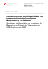 Absicherungen von langfristigen Risiken von Investitionen in die klimaverträgliche Modernisierung von Gebäuden