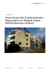 Erkenntnisse über Erdwärmesonden-Regeneration am Beispiel Doppel-Mehrfamilienhaus Ländisch