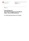 Abschlussbericht - Neue Speicherregulierung bis 2050 im Strom-, Gas und Wärmebereich