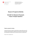 Mobility Call 2021: projects accepted for funding