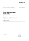 Energieverbrauch Industrie