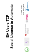 IEA Users TCP, Social License to Automate (Selin Yilmaz)