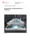 Schwemmholz am Mauerüberfall von Talsperren