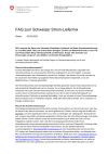 FAQ zum Schweizer Strom-Liefermix