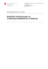 Rechtliche Anforderungen an Trinkwasserinstallationen im Gebäude