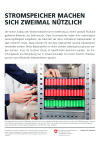 Stromspeicher machen sich zweimal nützlich