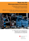News aus der Wärmepumpen-Forschung - Tagung 23.06.2021