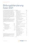 Bildungsbilanzierung Solar 2021