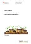 SWEET: Communication guideline