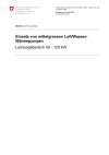 Einsatz von mittelgrossen Luft/Wasser- Wärmepumpen