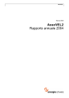 AssoVEL2. Rapporto annuale 2004