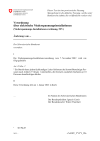 Verordnung über elektrische Niederspannungsinstallationen (Niederspannungs-Installationsverordnung, NIV)