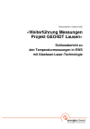 «Weiterführung Messungen Projekt GEO4DT Lausen»
