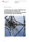 Auswirkungen einer starken Elektrifizierung und eines massiven Ausbaus der Stromproduktion aus Erneuerbaren Energien auf die Schweizer Stromverteilnetze