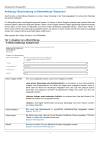 Anleitung / Beschreibung «e-Übermittlung Talsperren»