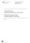 EES Call 2021-2022: Projects recommended for a research grant