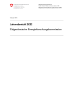 Eidgenössische Energieforschungskommission. Jahresbericht 2022