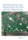 Betriebsoptimierungs-Massnahmen für Unternehmen: Beleuchtung