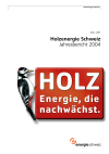 Holzenergie Schweiz. Jahresbericht 2004
