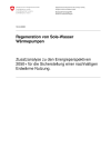 Regeneration von Sole-Wasser Wärmepumpen