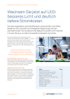 LED-Beleuchtung ersetzt die Leuchtstofflampe