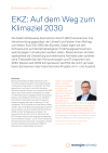 EKZ: Auf dem Weg zum Klimaziel 2030