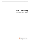 Swiss Contracting. Jahresbericht 2004
