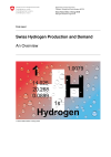 Swiss Hydrogen Production and Demand