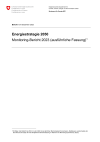Energiestrategie 2050 - Monitoring-Bericht 2023 - Langfassung