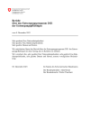 Bericht über das Entsorgungsprogamm 2021 der Entsorgungspflichtigen