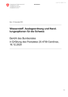 Wasserstoff. Auslegeordnung und Handlungsoptionen für die Schweiz