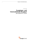Fussgänger- und Velomodellstadt Burgdorf. Jahresbericht 2004