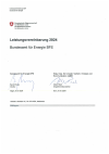 Leistungsvereinbarung UVEK-BFE 2024