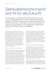 Gebäudebranche macht sich fit für die Zukunft