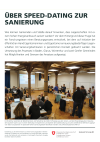 Über Speed-Dating zur Sanierung