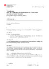 Verordnung über die Förderung der Produktion von Elektrizität aus erneuerbaren Energien (Energieförderungsverordnung, EnFV)