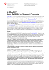 M-ERA.NET - Joint Call 2024 for Research Proposals