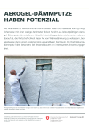 Aerogel-Dämmputze haben Potenzial