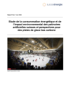 Etude de la consommation énergétique et de l’impact environnemental des patinoires artificielles suisses et perspectives pour des pistes de glace bas carbone