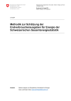 Methodik zur Schätzung der Endverbraucherausgaben für Energie
